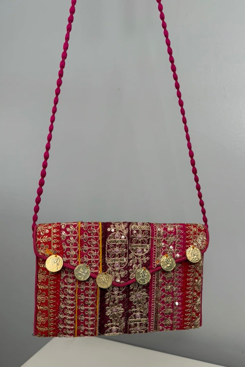 Handmade Embroidered Sling Bag | Nikita Fashion LLC