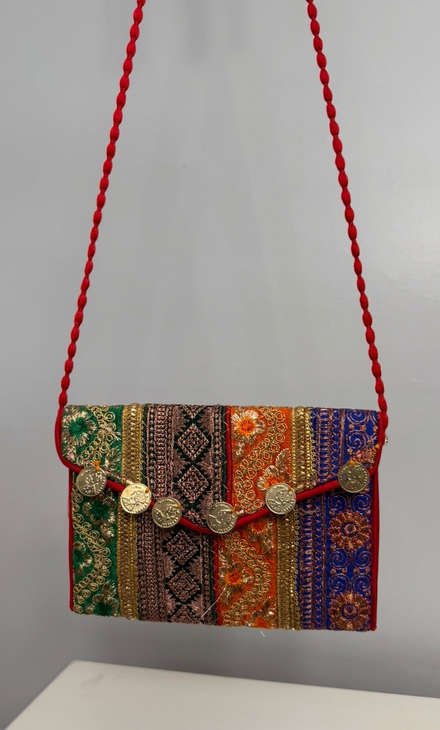 Handmade Embroidered Sling Bag | Nikita Fashion LLC