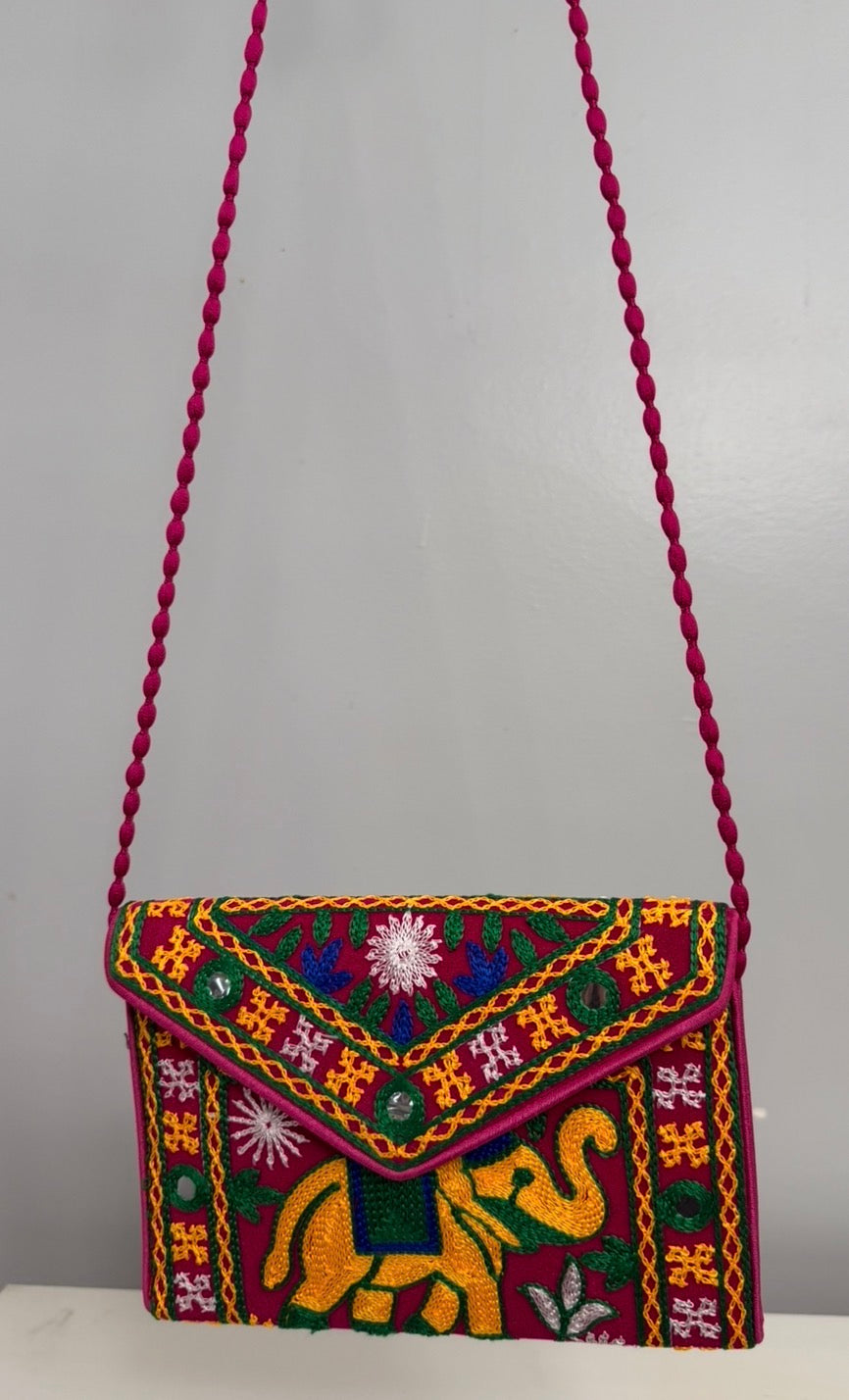 Handmade Embroidered Sling Bag | Nikita Fashion LLC