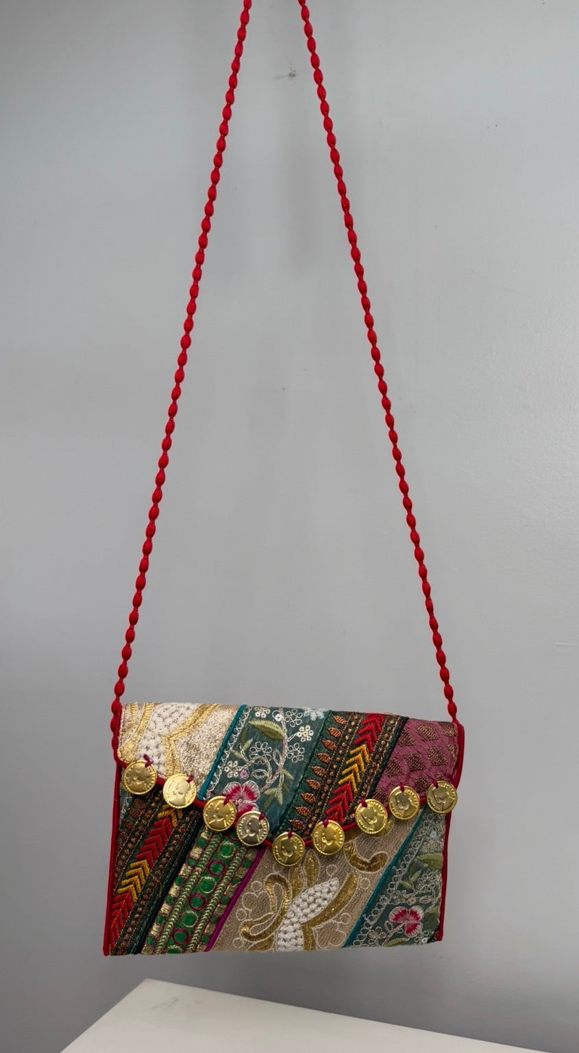Handmade Embroidered Sling Bag | Nikita Fashion LLC