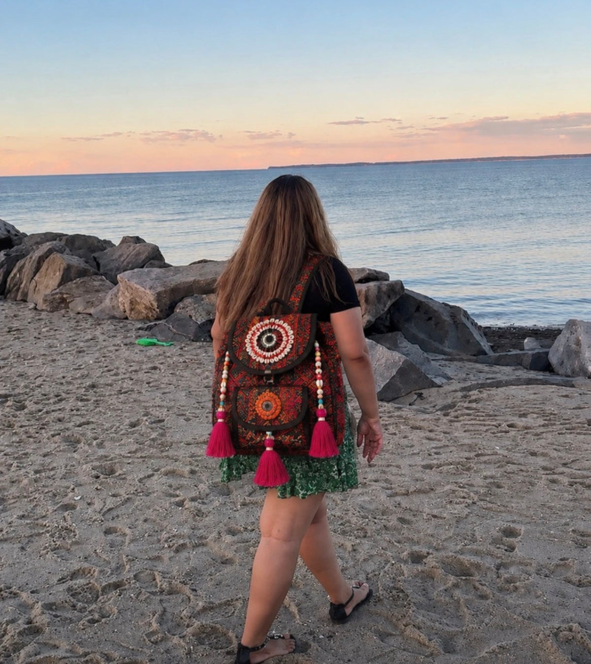👜 Handmade Statement Backpack
